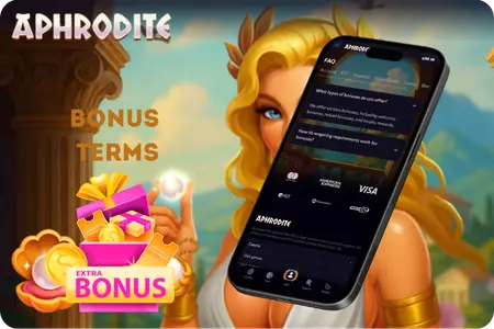 Aphrodite Casino claim a bonus